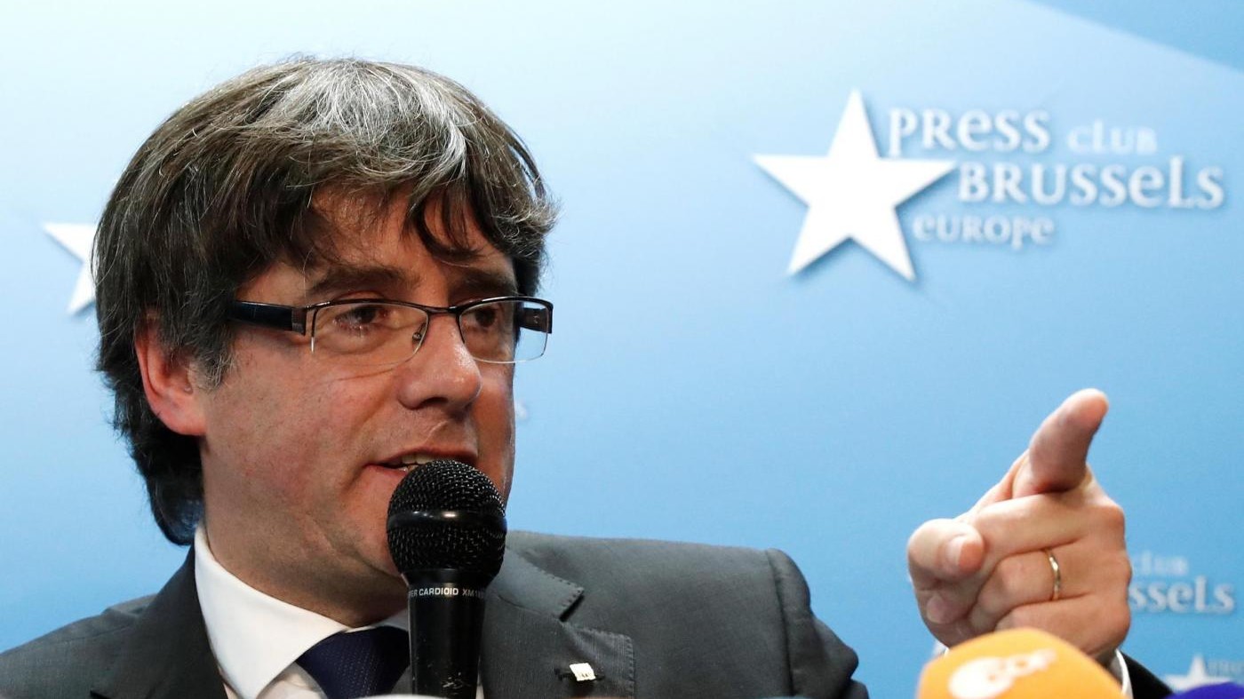 Catalogna, Puigdemont: Da Madrid brutale offensiva. Udienza il 17/11