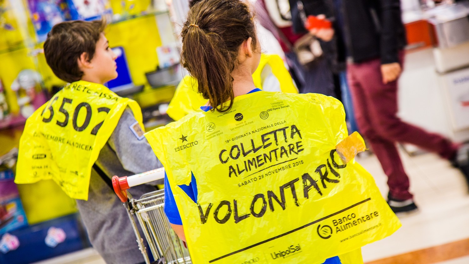 Giornata della colletta alimentare: il 25/11 in 13mila supermercati
