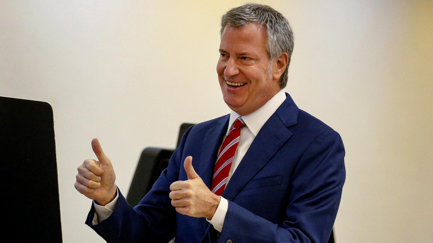 De Blasio, l’anti-Trump che ha vinto a New York ma non convince
