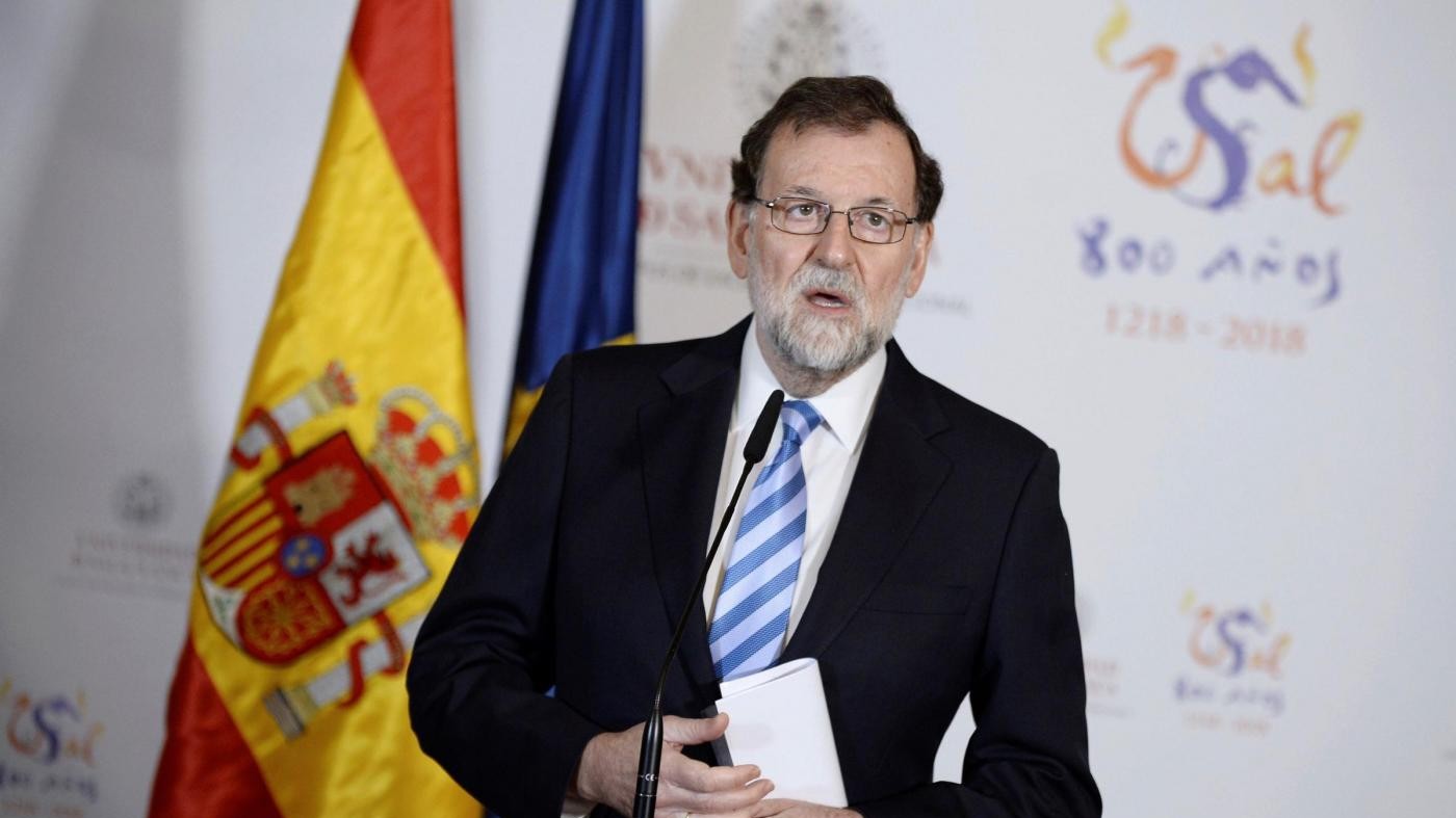 Rajoy a Barcellona: “Recuperare Catalogna dal delirio separatista”