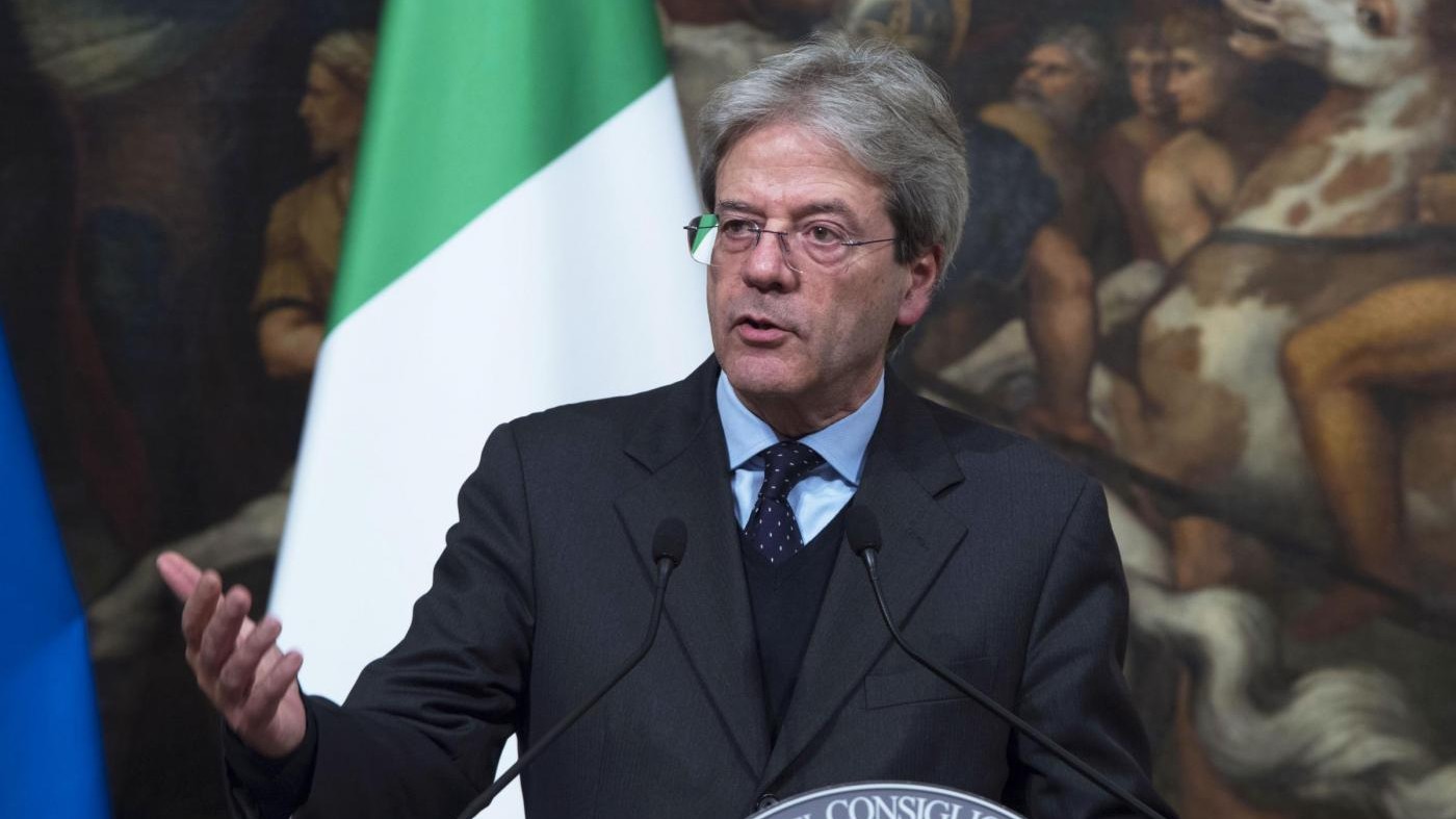 Gentiloni: “La crescita c’è. Non siamo più il fanalino di coda d’Europa”