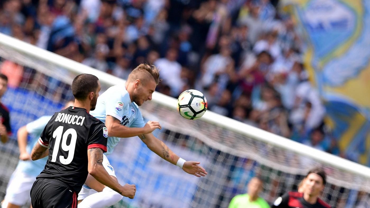 Lazio-Milan, la partita per immagini: 4-1