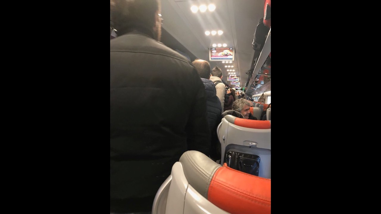 Disagi sul Frecciarossa Roma-Milano: a bordo anche i passeggeri del convoglio diretto a Torino