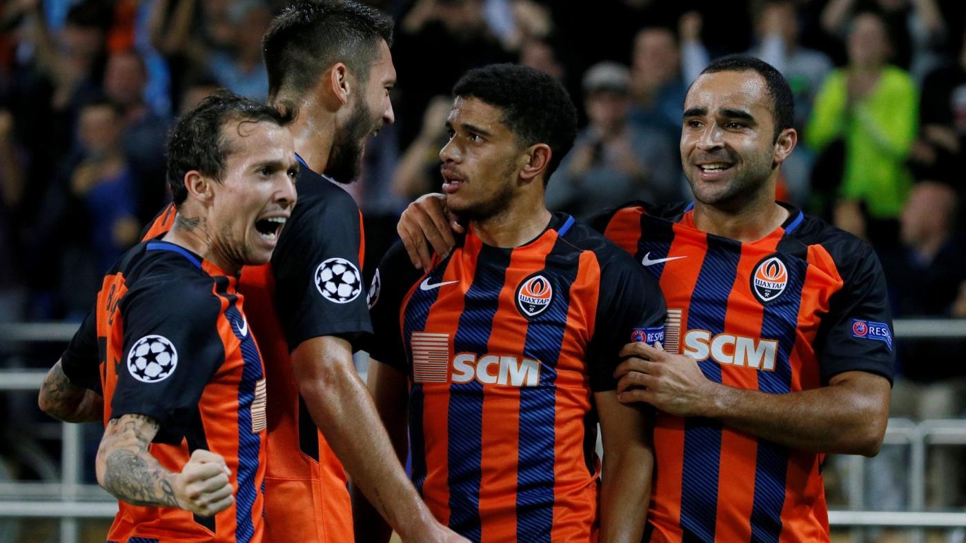 Champions, Shakhtar-Napoli 2-1 / Il fotoracconto