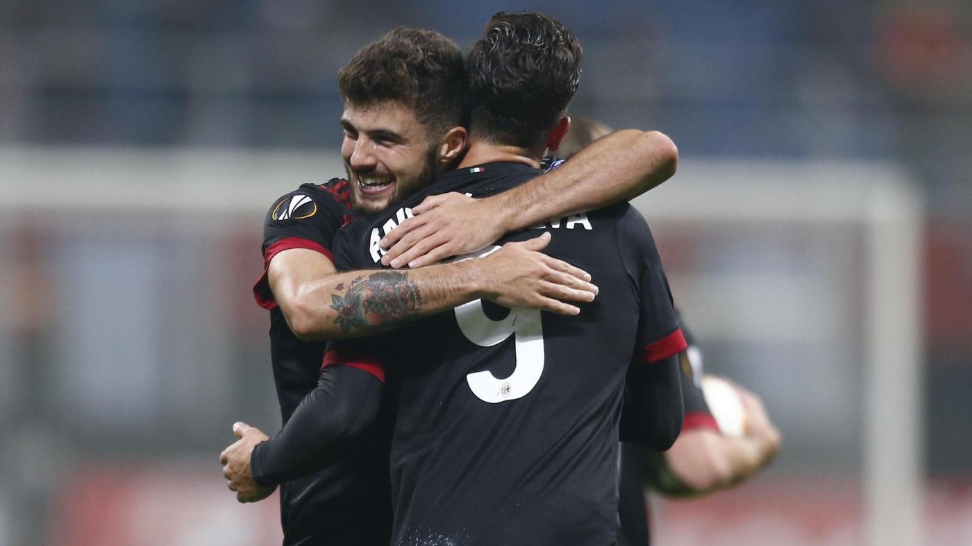 Europa League, Milan ai sedicesimi: Silva e Cutrone travolgono Austria Vienna