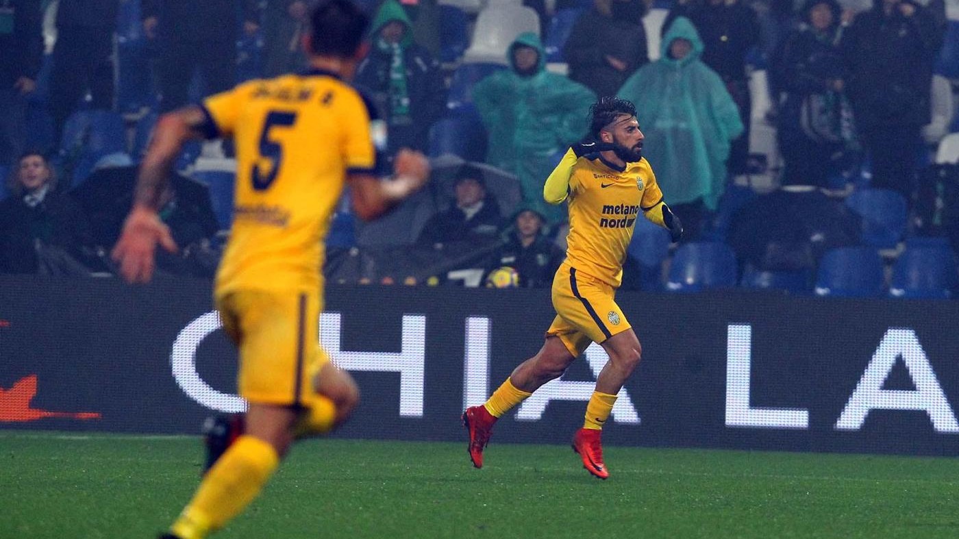 Sassuolo-Verona 0-2: Pecchia respira, Bucchi ora rischia