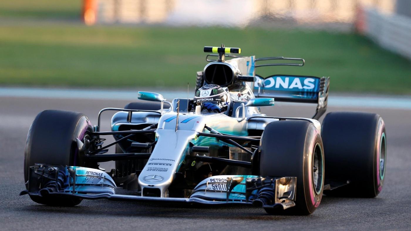 F1, Gp di Abu Dhabi: vince Bottas davanti a Hamilton e Vettel