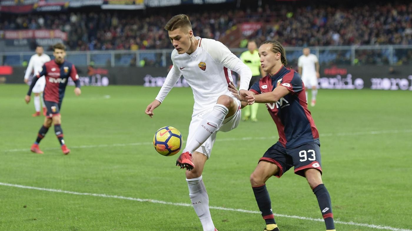 Follia De Rossi: Lapadula replica a El Shharawy, Genoa-Roma 1-1
