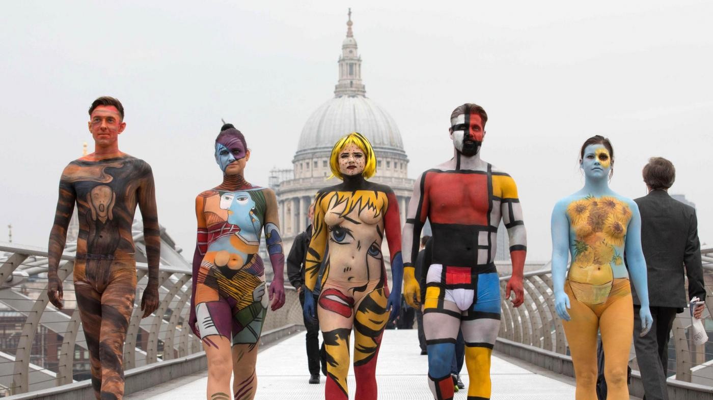 Da Van Gogh a Picasso: i quadri diventano umani e passeggiano a Londra