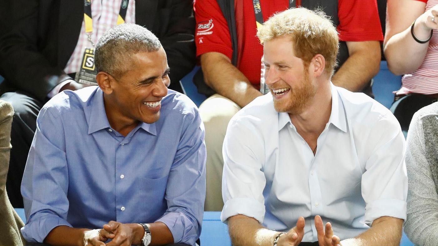Harry e Obama: chiacchiere e risate sugli spalti degli Invictus Games