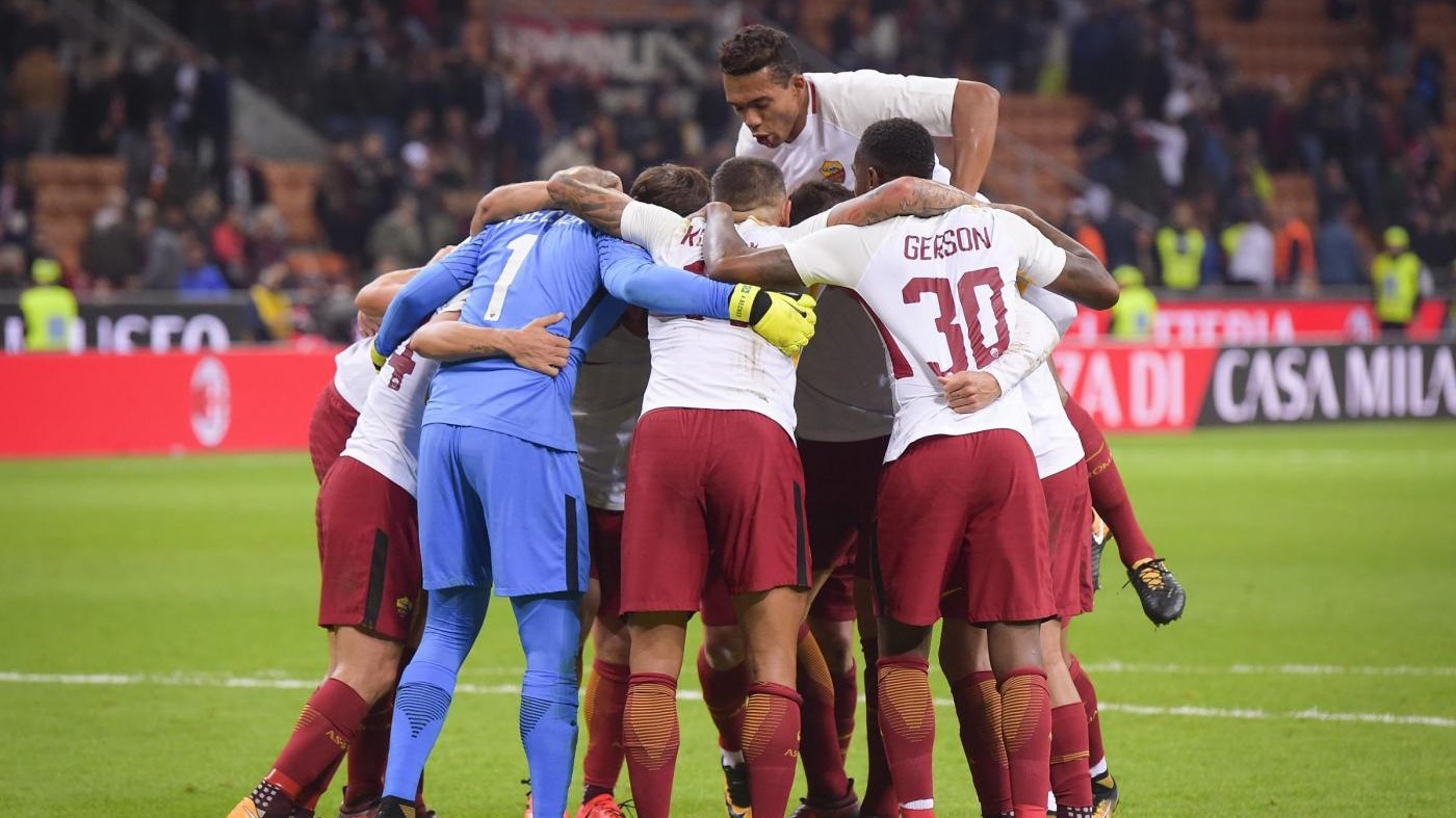 Serie A, Dzeko-Florenzi: Milan-Roma 0-2 / Il fotoracconto