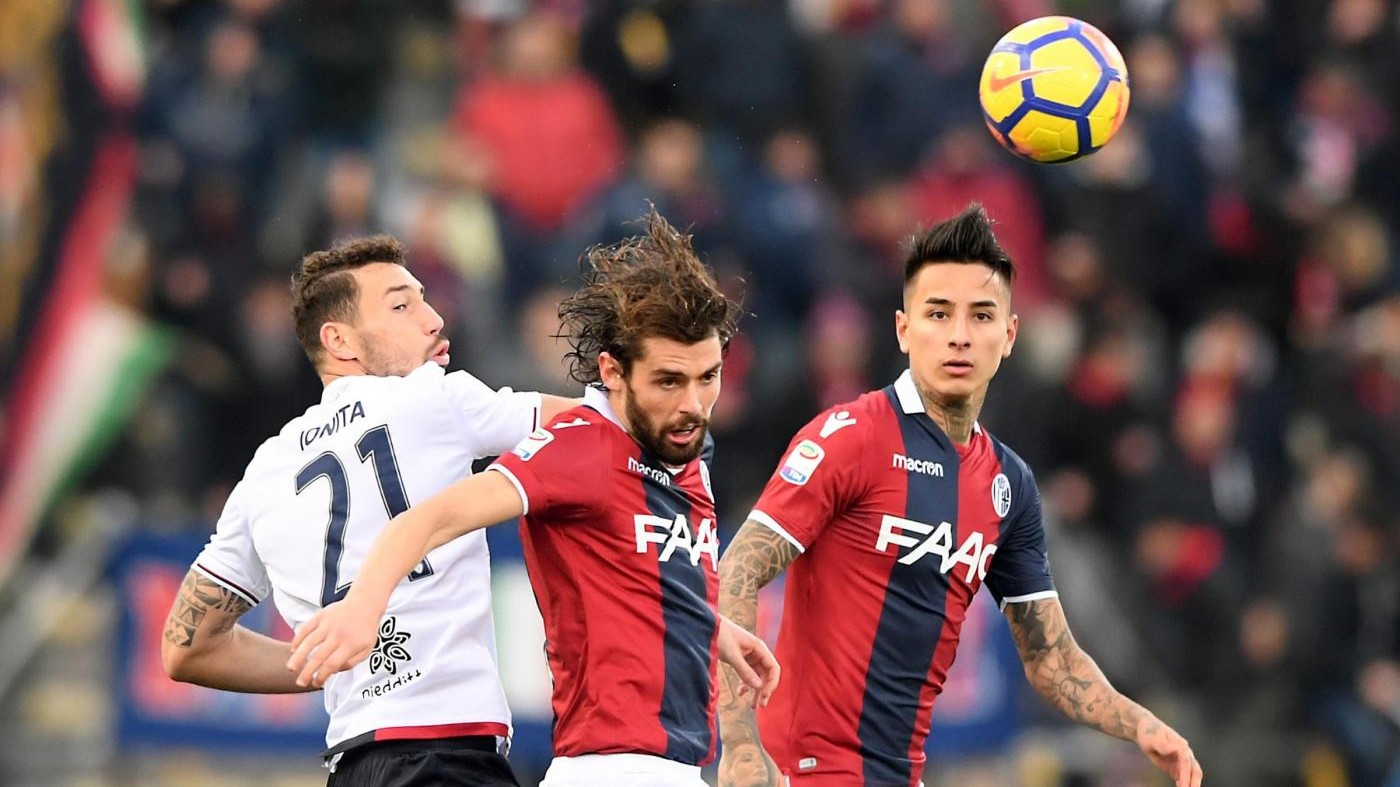 Destro replica a Joao Pedro: Bologna-Cagliari 1-1