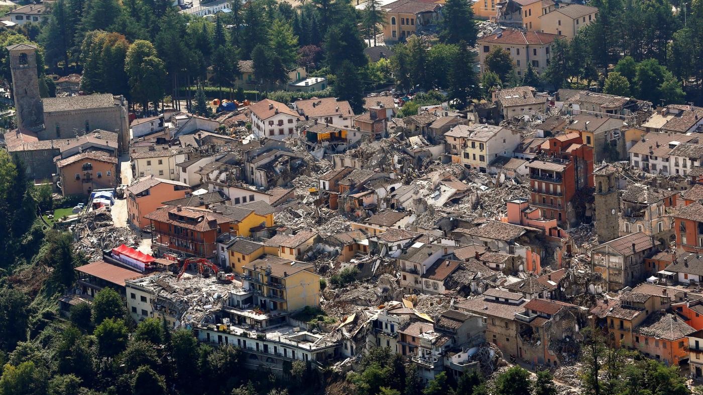 Terremoto, forte scossa ad Amatrice. Nessun danno