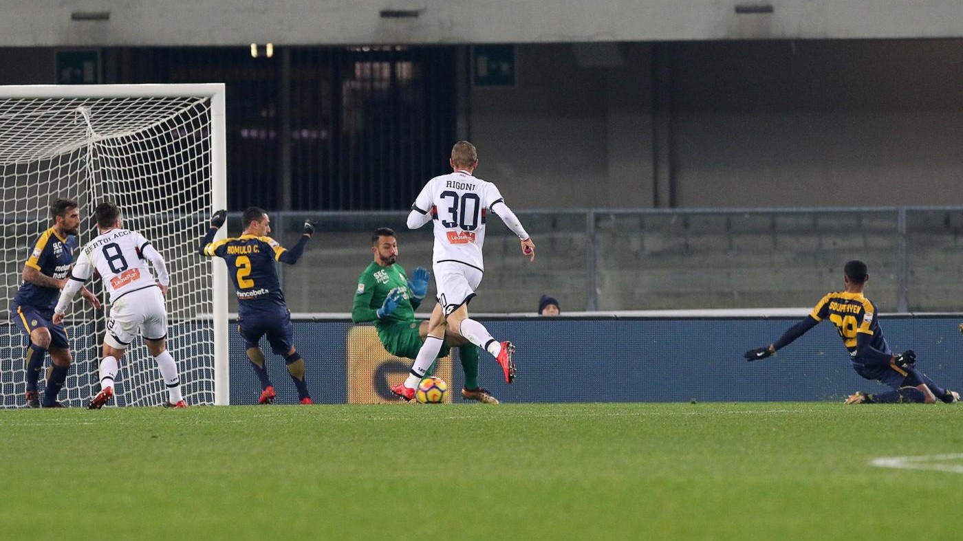 Pandev gol. Al Genoa lo scontro-salvezza col Verona