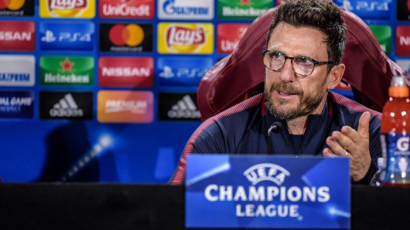 Champions, Roma senza calcoli con Qarabag. Di Francesco: “Vittoria e ottavi”