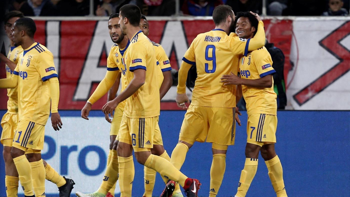 Champions League, Olympiacos-Juventus 0-2. In diretta il match di Atene