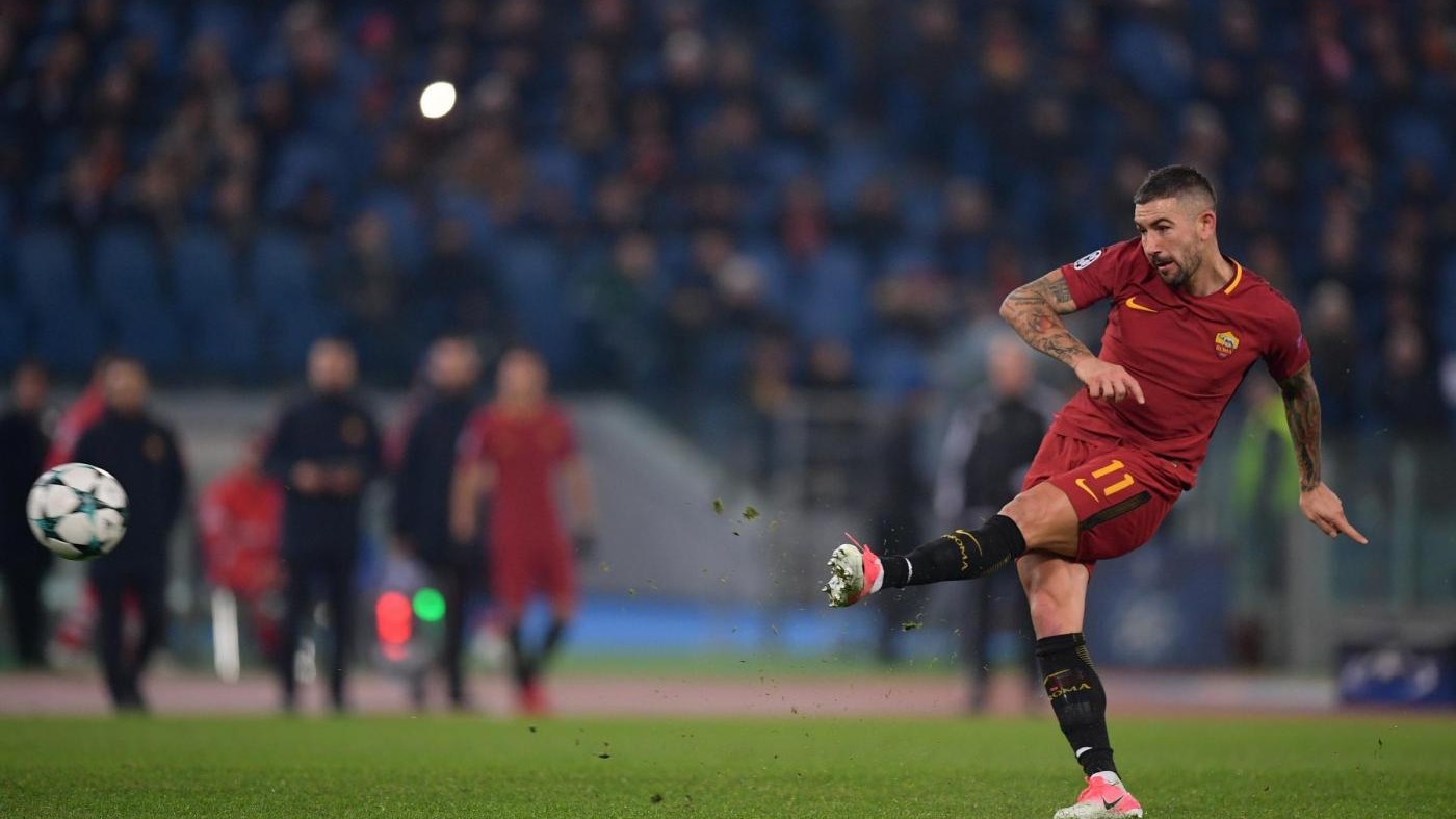 Perotti risolve il problema Qarabag. Roma agli ottavi e prima nel girone