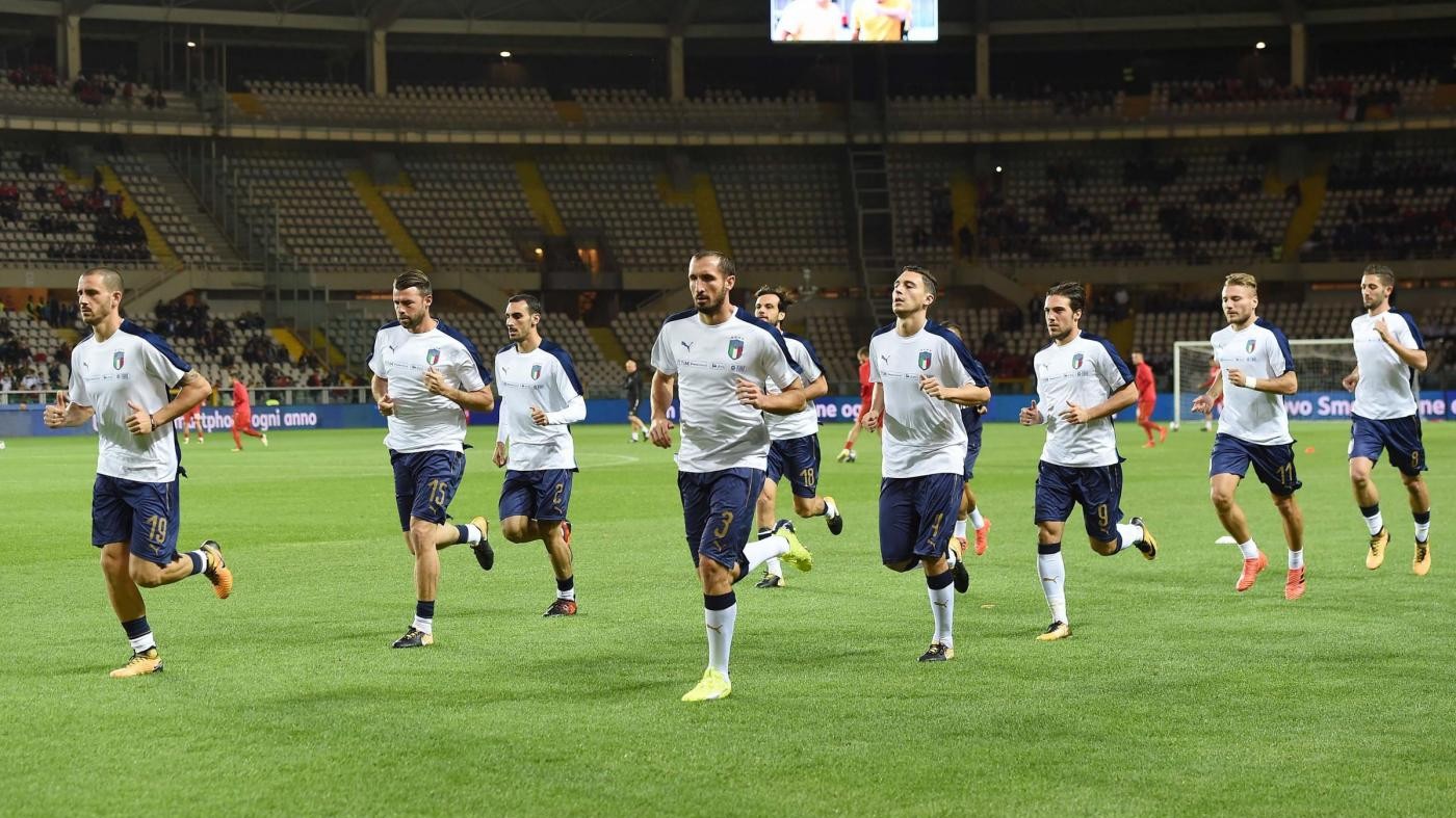 Male l’Italia, 1-1 con la Macedonia: il fotoracconto