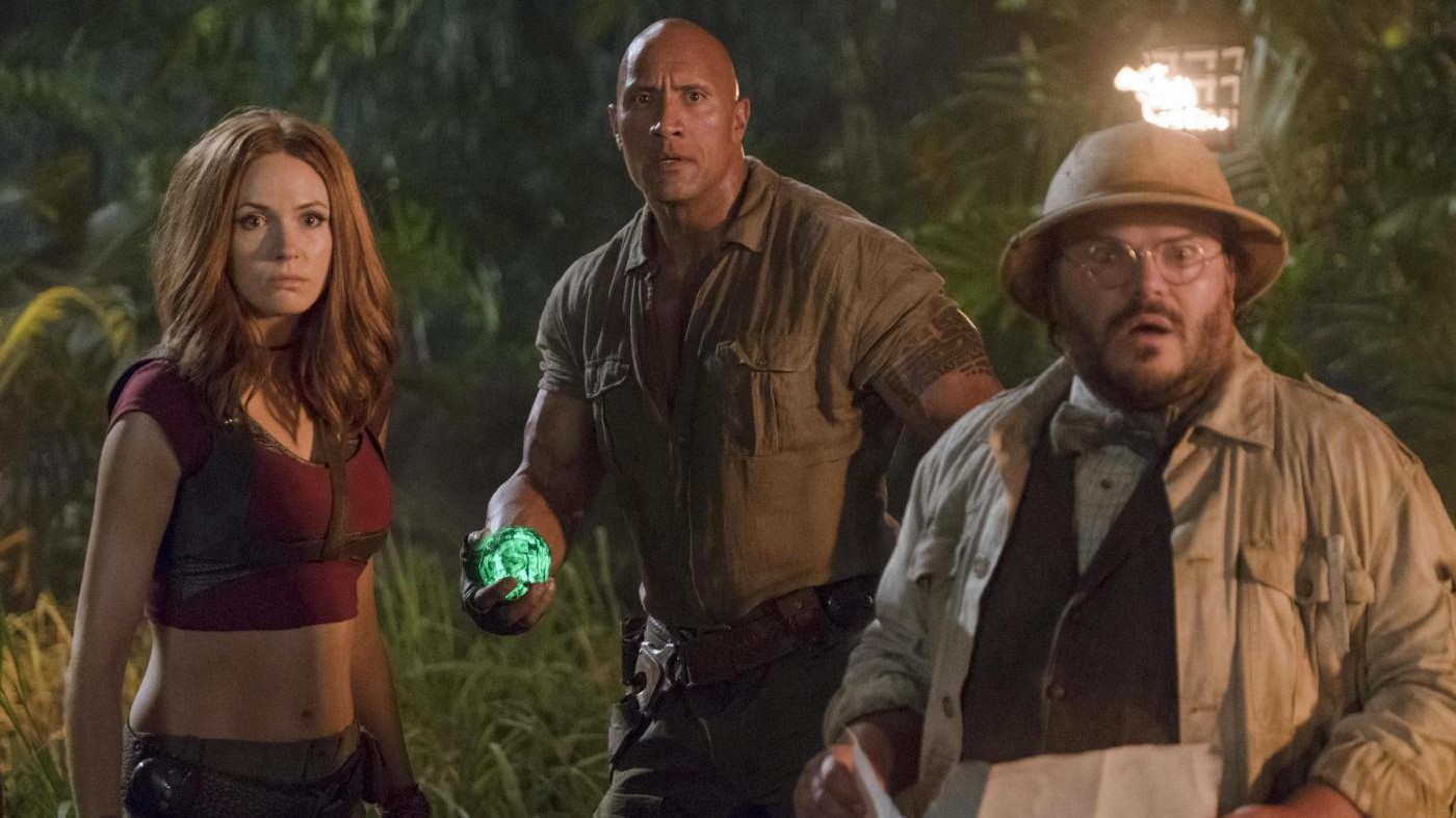 Torna Jumanji, le prime immagini del sequel con Jack Black e The Rock