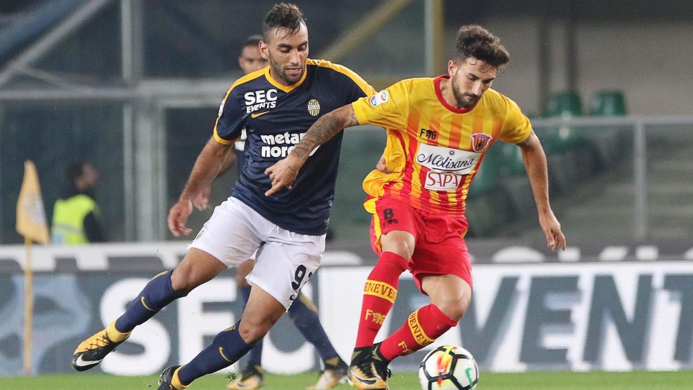 Serie A, Verona batte Benevento 1-0: segna Romulo