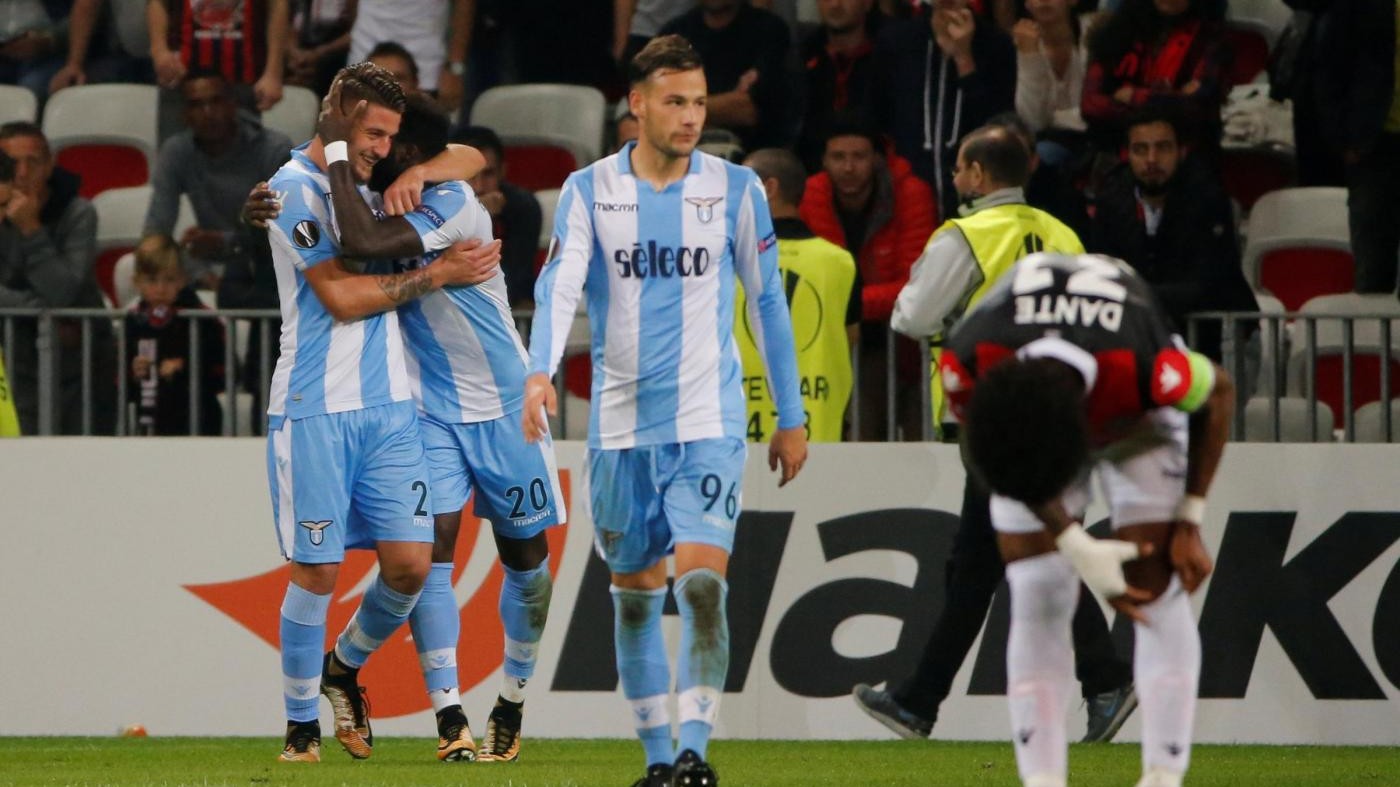 Le pagelle di Nizza-Lazio, Milinokovic Savic incontenibile