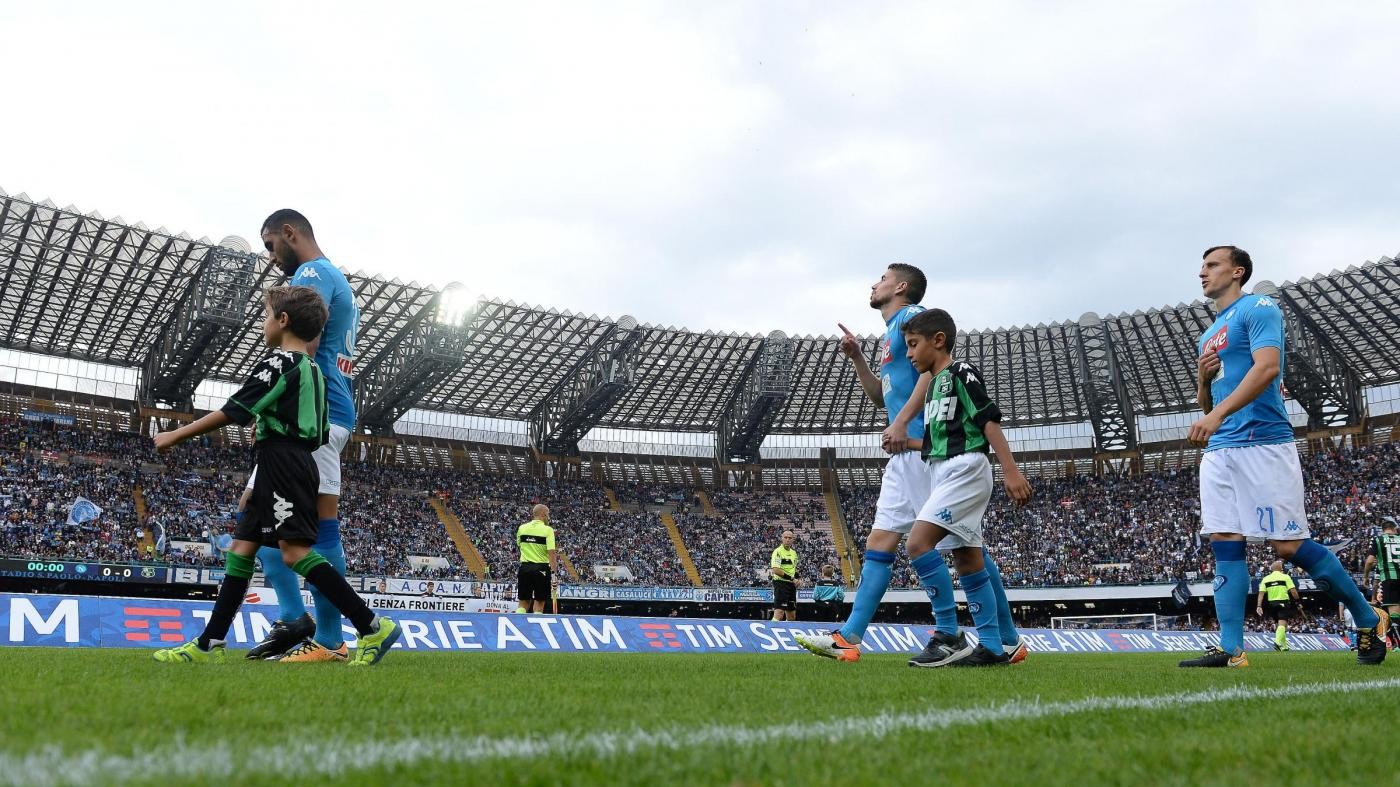 Serie A, Napoli-Sassuolo 3-1 | IL FOTORACCONTO