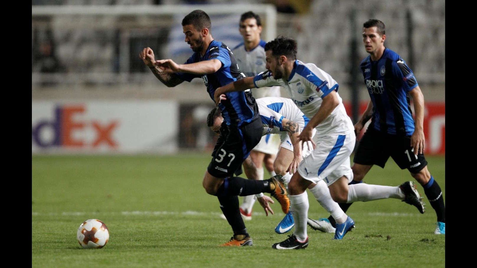 Europa League, Apollon-Atalanta 1-1: il fotoracconto
