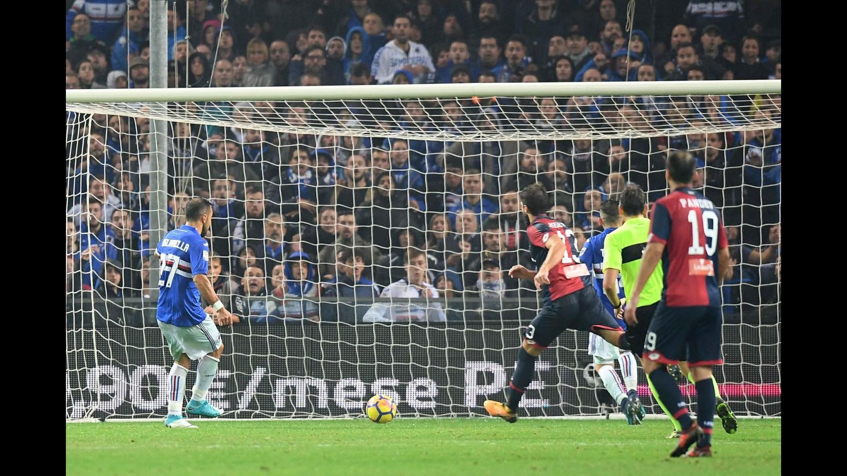 Genoa-Sampdoria 0-2: il fotoracconto