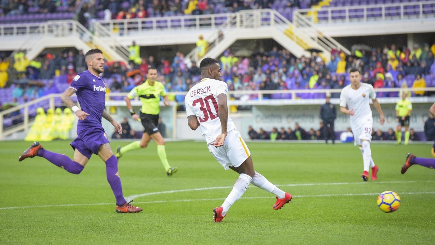 Fiorentina-Roma 2-4: il fotoracconto della partita