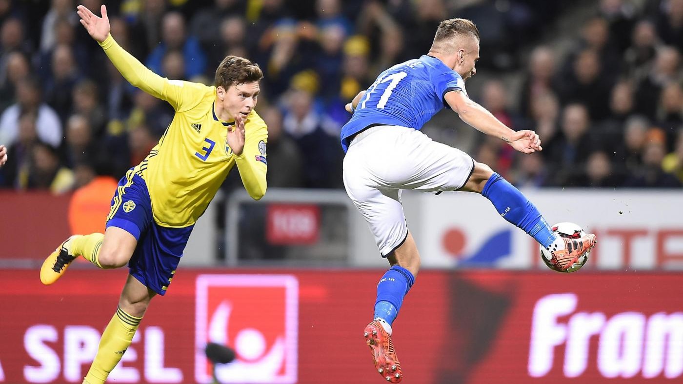 Playoff Mondiali, Svezia-Italia 1-0: il fotoracconto