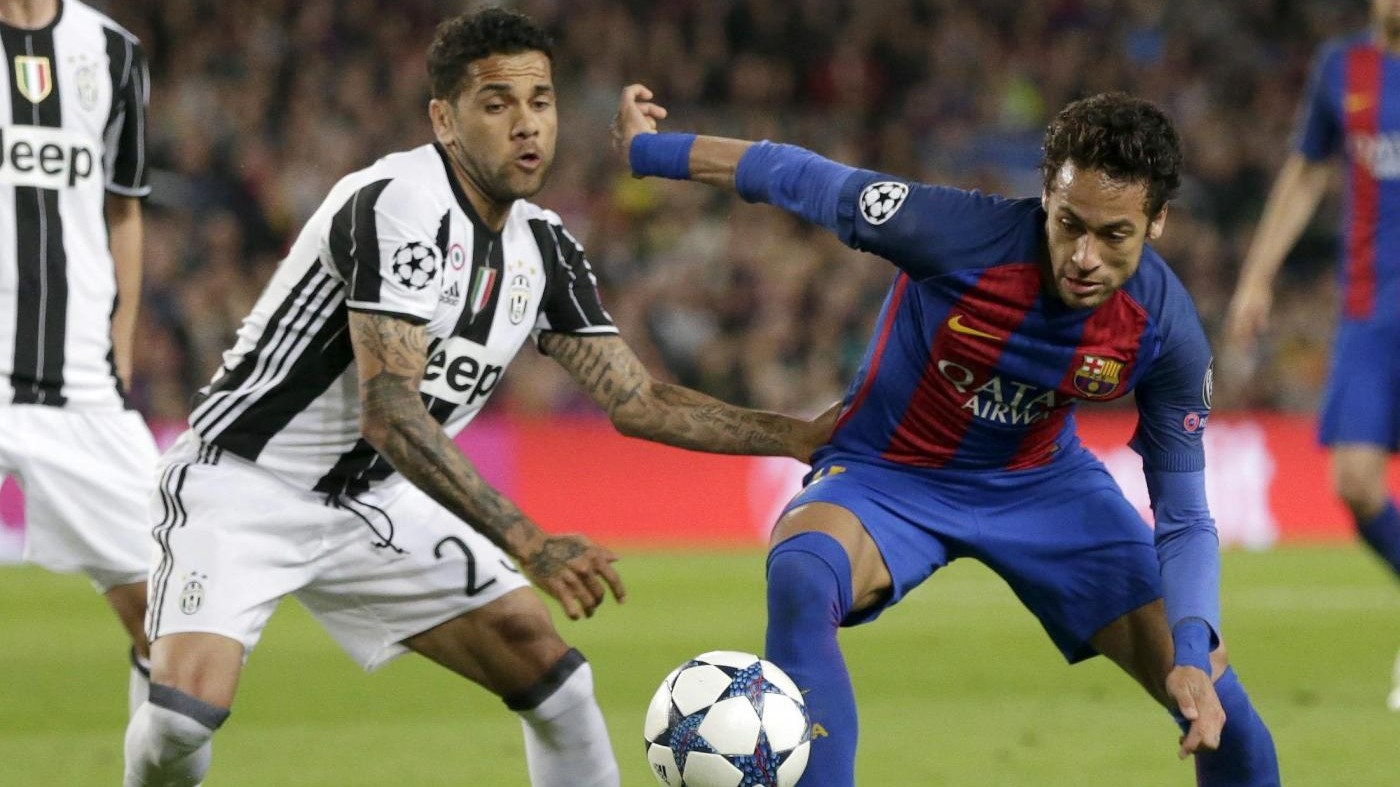 Dani Alves: Felice per Juve, triste per Barca. Ora no preferenze