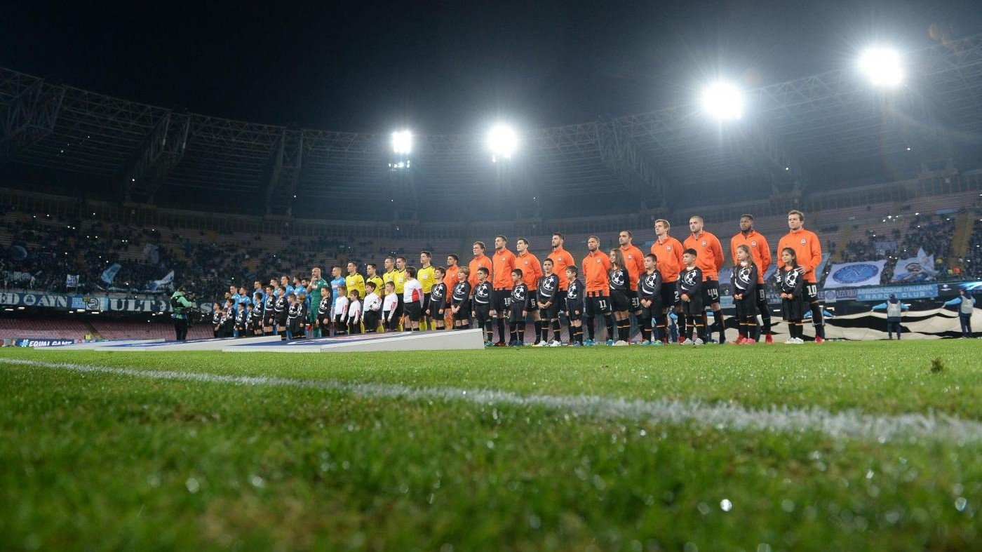 Champions League, Napoli travolge lo Shakhtar: 3-0. Reti di Insigne, Zielinski e Mertens