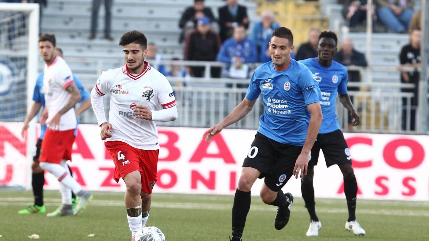 Serie B, Novara-Perugia 0-1 nell’anticipo