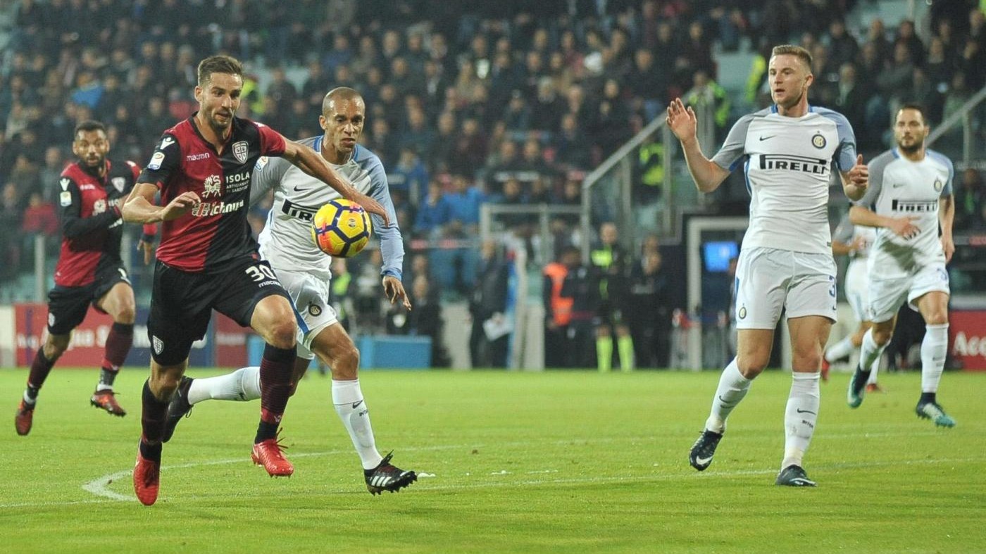 Serie A, Cagliari-Inter 1-3: il fotoracconto