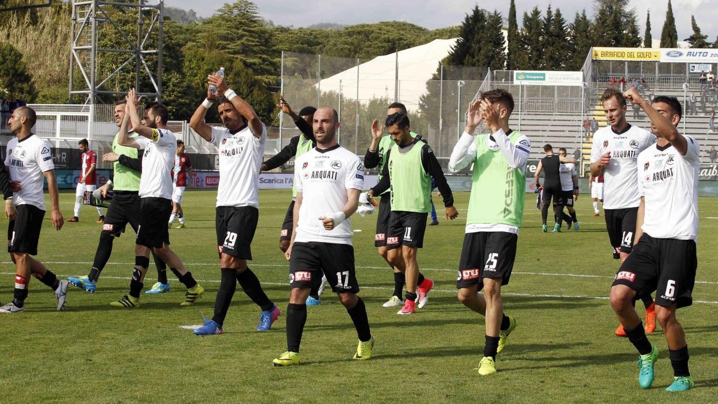 Serie B, allo Spezia il derby ligure: Entella ko 2-0