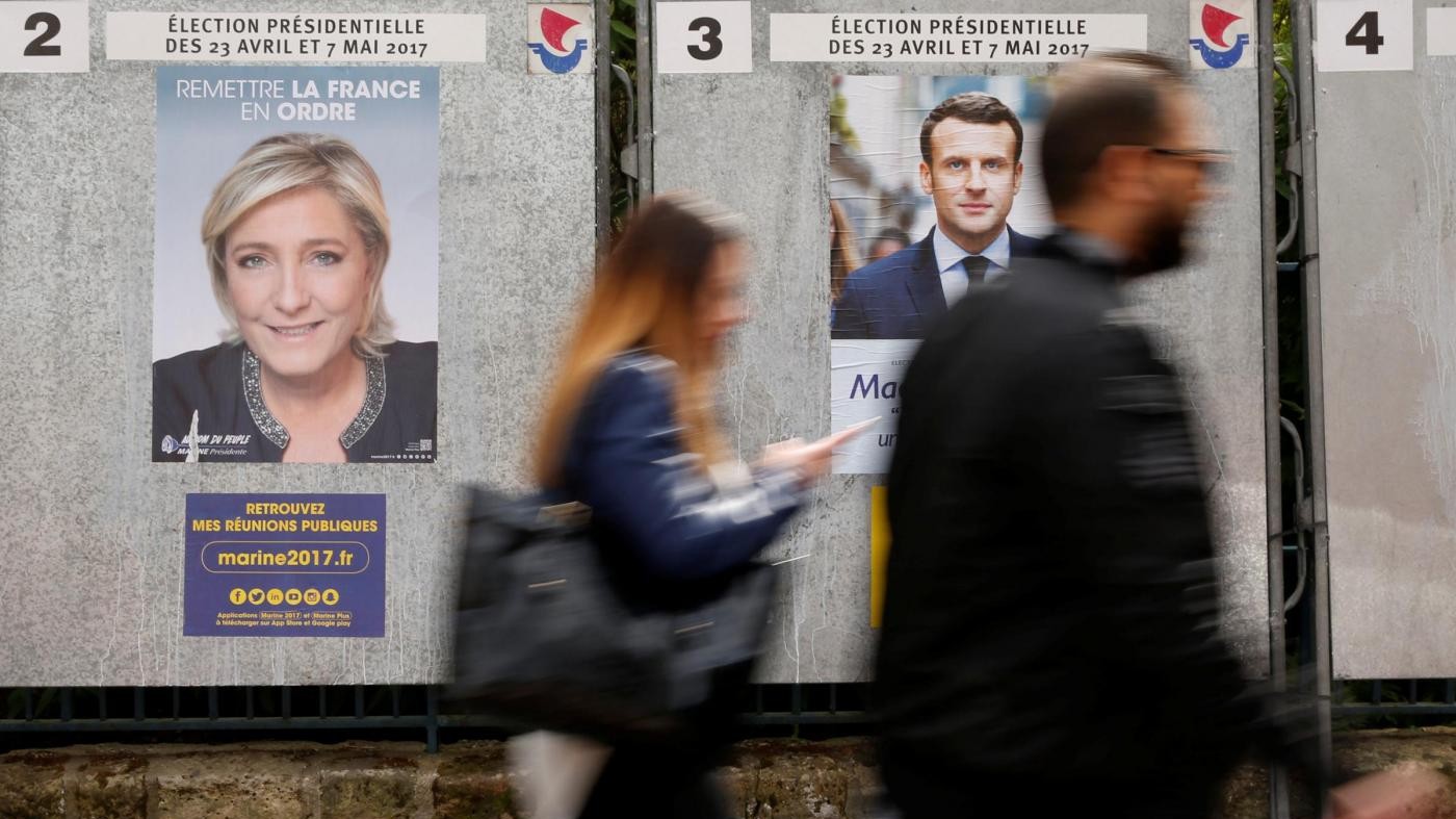 Francia, proiezioni: Macron e Le Pen 23%, Fillon e Melenchon 19%