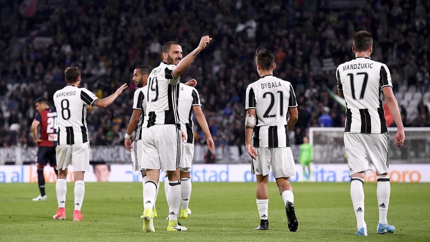 Juventus, show con il Genoa: lo scudetto è sempre più vicino