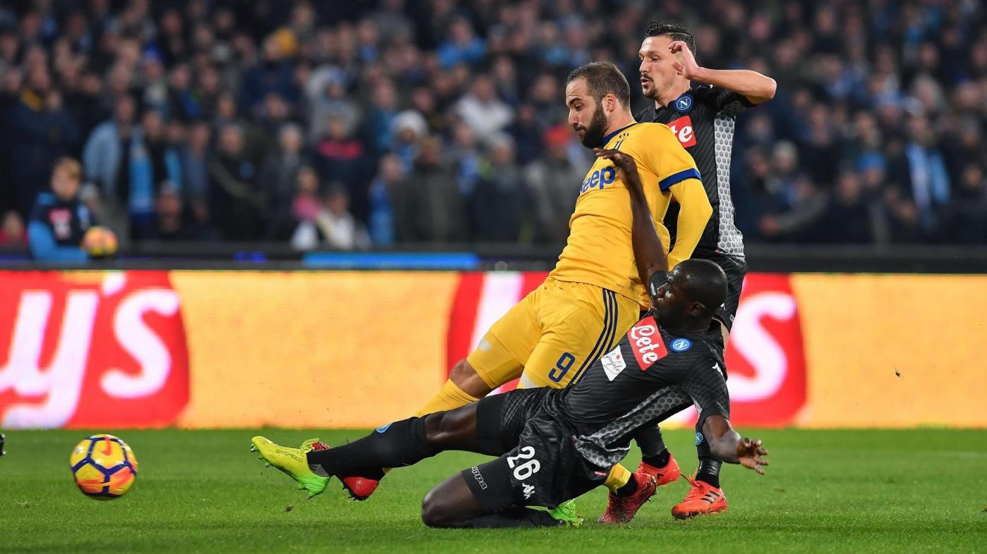 Napoli-Juventus 0-1 / IL FOTORACCONTO