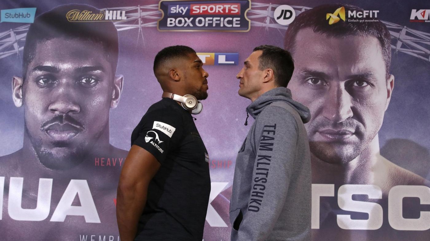 Boxe, tutto pronto per il match dell’anno Klitschko-Joshua