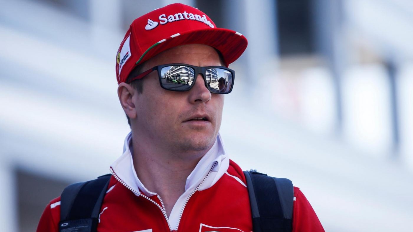Raikkonen: Spiace per pole ma prima fila Ferrari non è male