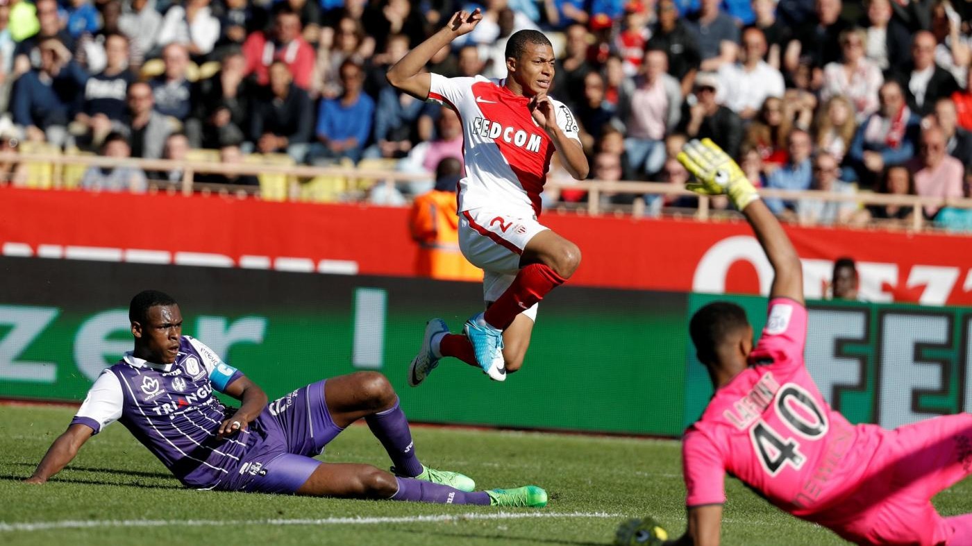 Il Monaco ‘avverte’ la Juve: 3-1 al Tolosa con gol Glik e Mbappé