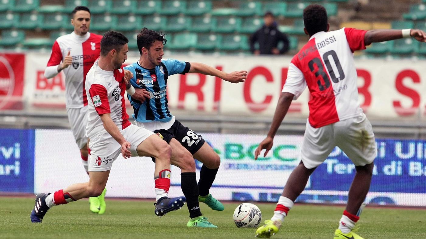 Serie B, Bari-Pisa non vanno oltre lo 0-0