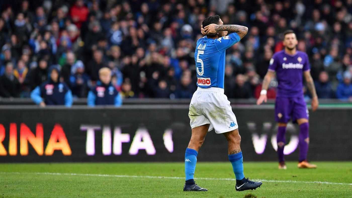 Serie A, Napoli-Fiorentina 0-0 | IL FOTORACCONTO