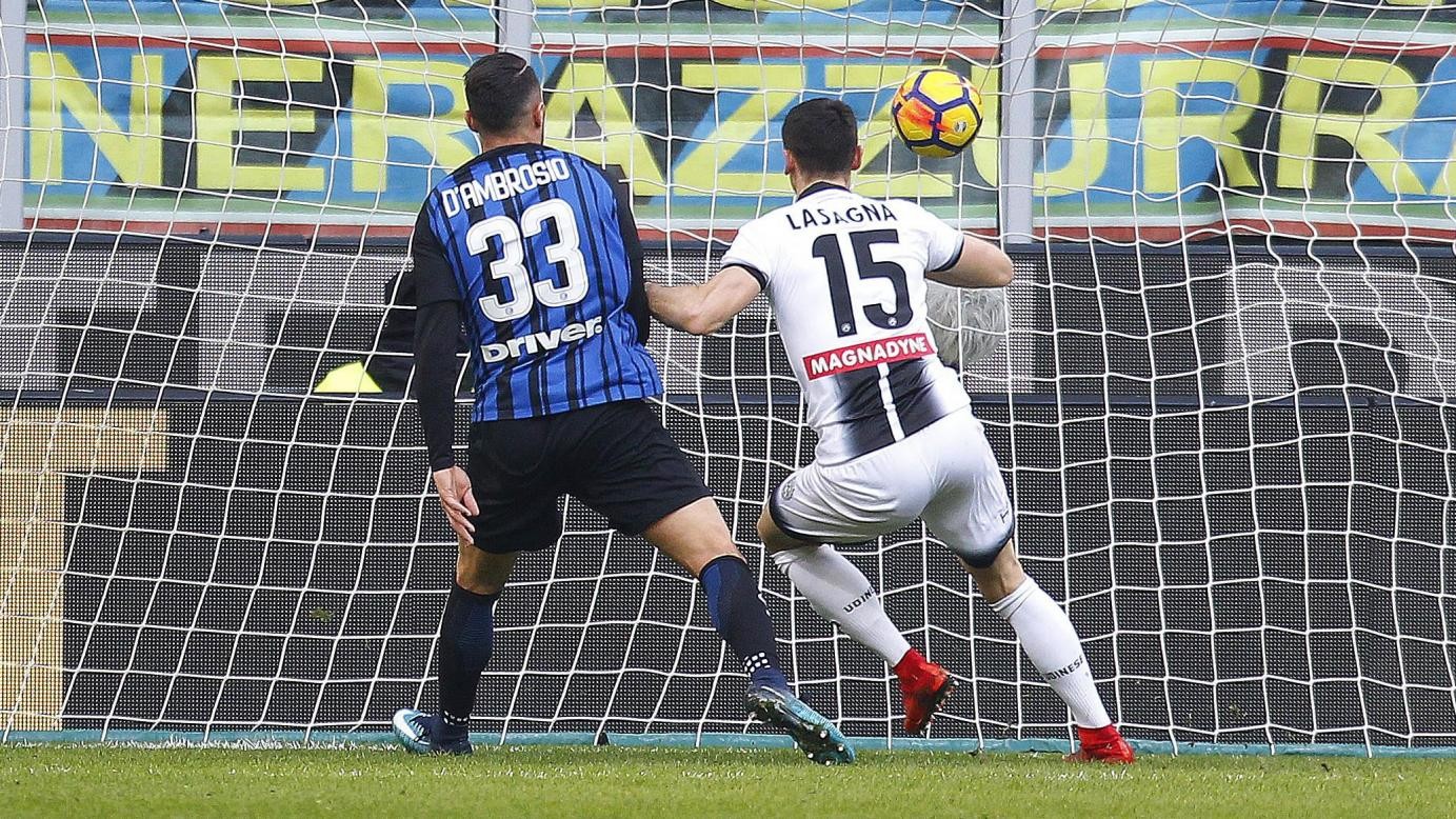 Serie A, Inter-Udinese 1-3 / Il fotoracconto