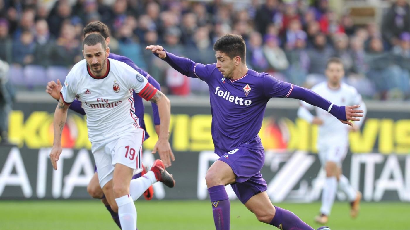 Serie A, Fiorentina-Milan 1-1 | IL FOTORACCONTO