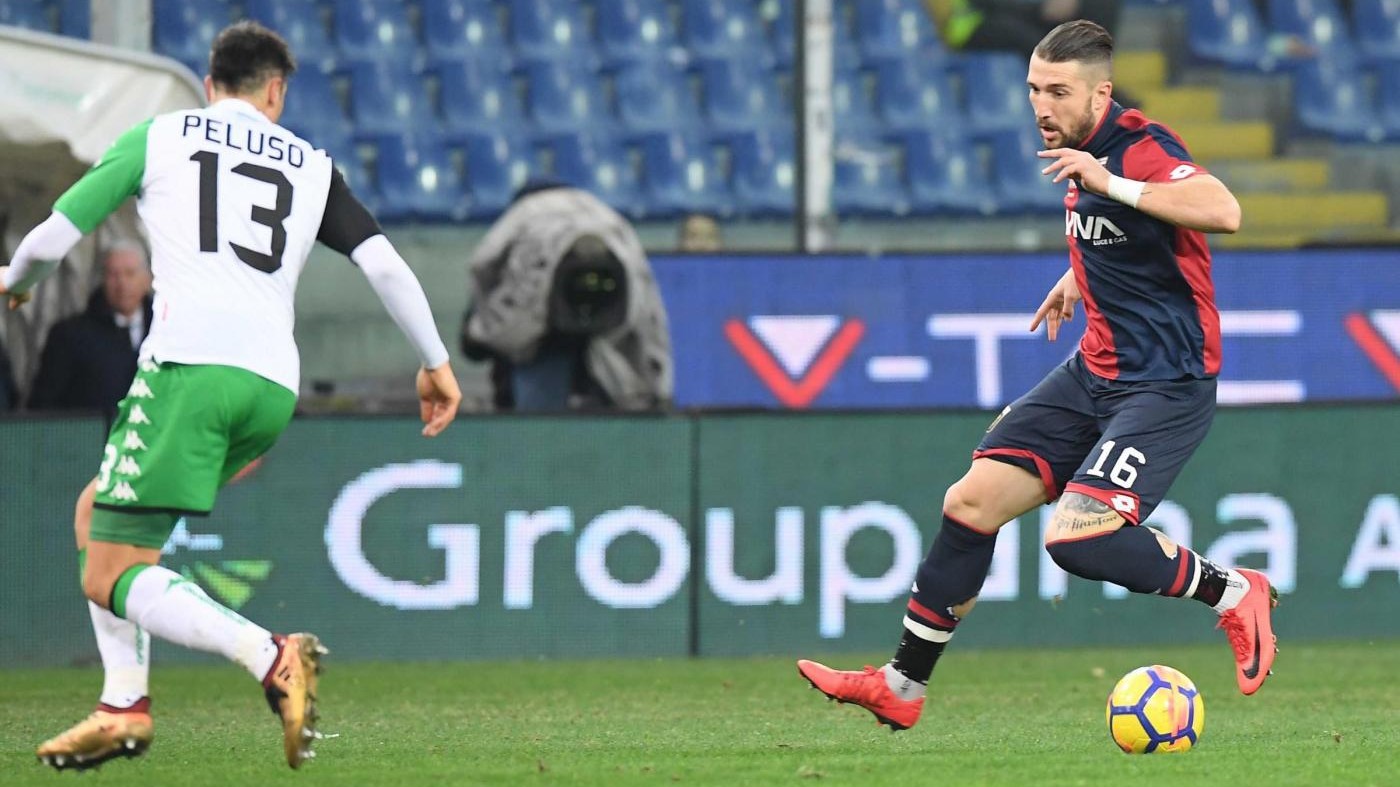 Serie A, Genoa-Sassuolo 1-0 | IL FOTORACCONTO
