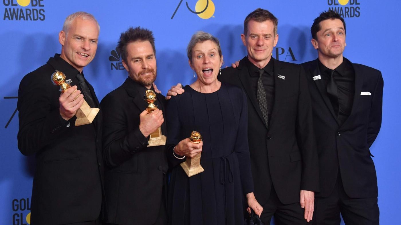 Beverly Hills, Golden Globe Awards 2018: i premiati