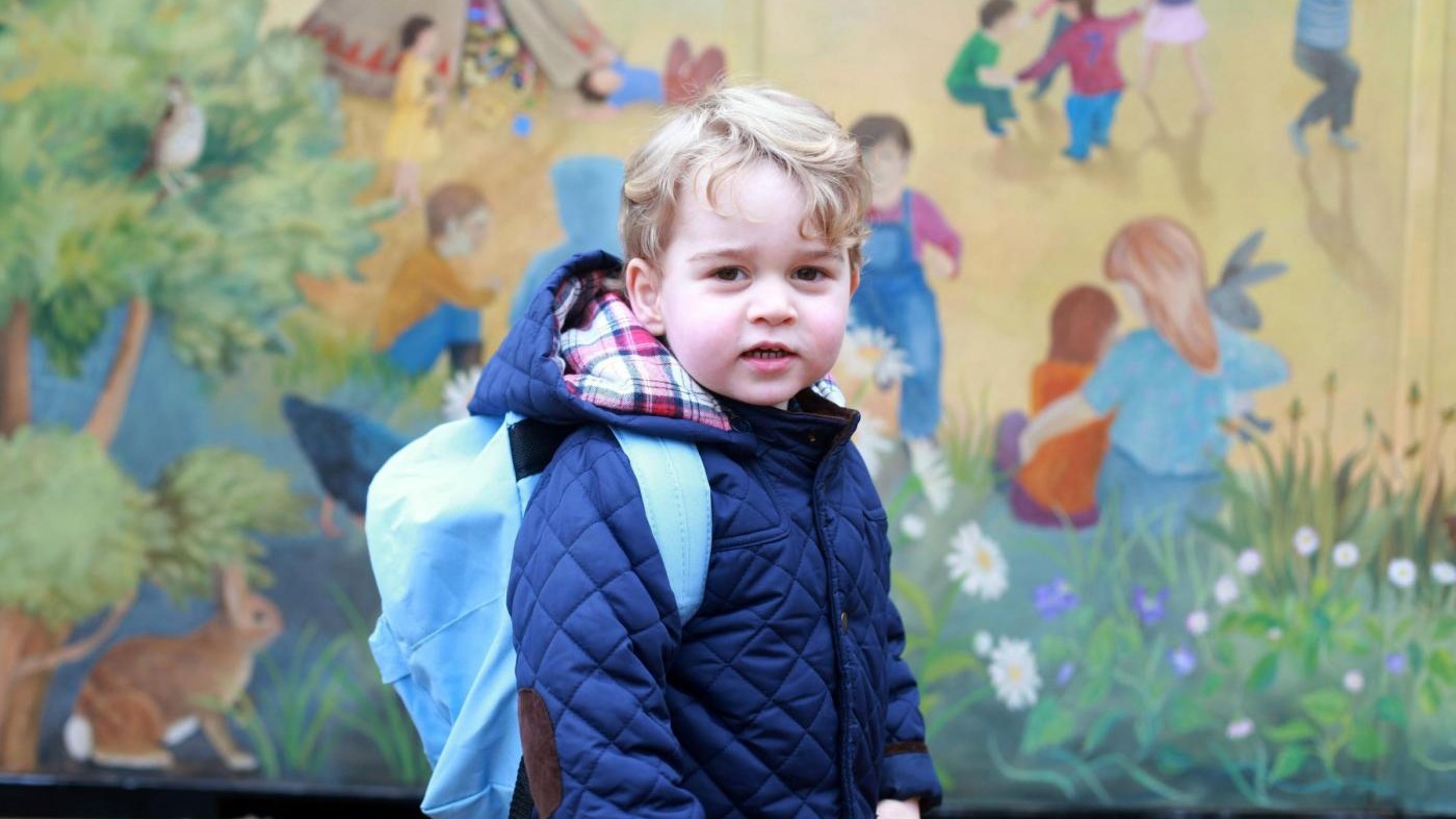 Piccoli reali crescono: primo giorno di scuola per la principessa Charlotte