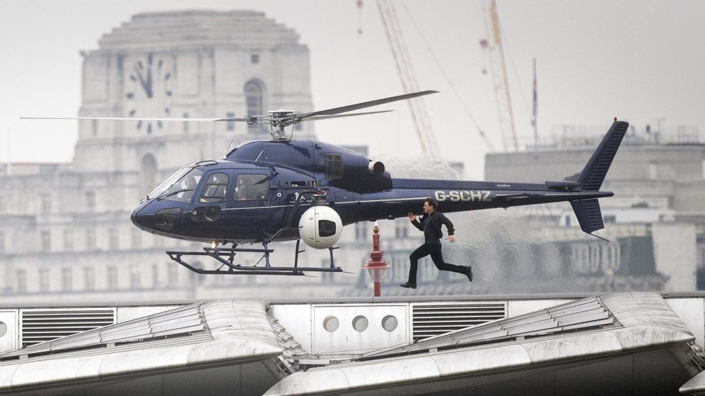 Tom Cruise inarrestabile sul set di ‘Mission Impossible 6’