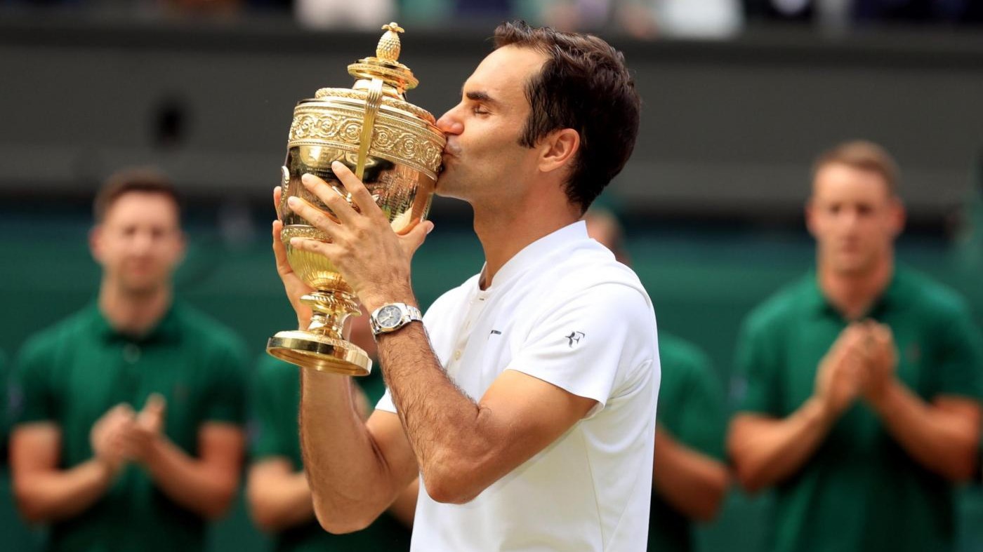 Federer di nuovo re di Wimbledon: Vittoria magica. Le lacrime di Cilic